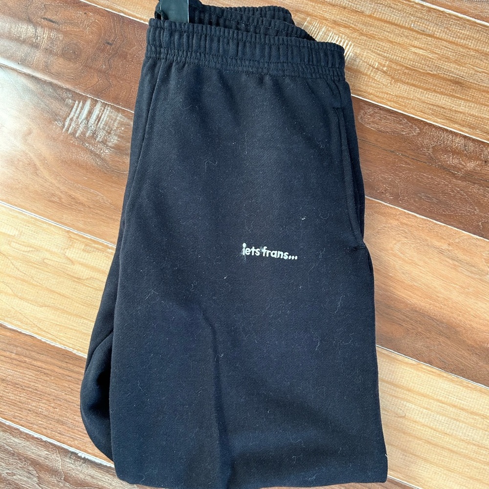 iets frans Black Sweatpants